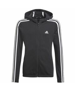 Adidas Essentials 3S Full-zip Hoodie Jr GQ8356