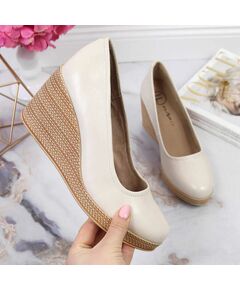 Pumps on the wedge Filippo W PAW339C beige