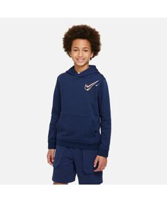 Nike Sportswear Flc Po Hoody Jr DX2295 410 sweatshirt