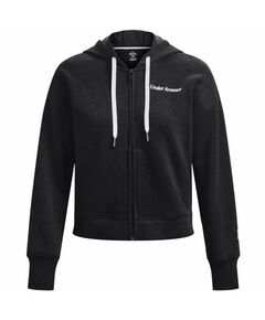 Under Armor Essential Fleece Script FZ Hoodie W 1374 106-001