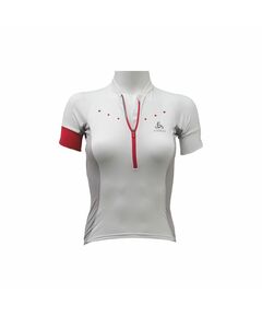 T-shirt Odlo Stand-Up Collar S / S 1/2 Zip Gavia W 410891-10000