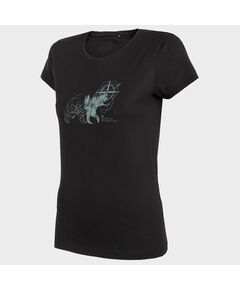 T-shirt 4F W H4L22-TSD067 22S, Пол: Women, Размер: XS