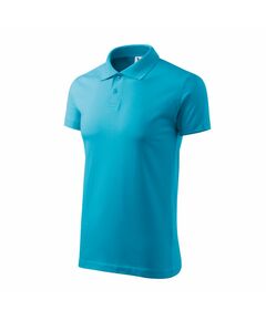 Malfini Single J. M MLI-20244 turquoise polo shirt, Пол: Men, Размер: 2XL