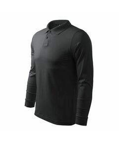 Malfini Single J. LS M MLI-21194 ebony gray polo shirt, Пол: Men, Размер: 2XL