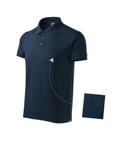 Malfini Cotton M MLI-21202 navy blue polo shirt, Пол: Men, Размер: xl