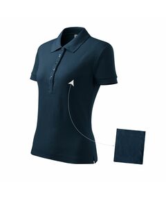 Malfini Cotton polo shirt W MLI-21302 navy blue, Пол: Women, Размер: 2XL