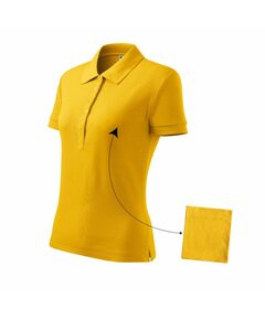 Malfini Cotton polo shirt W MLI-21304 yellow, Пол: Women, Размер: 2XL