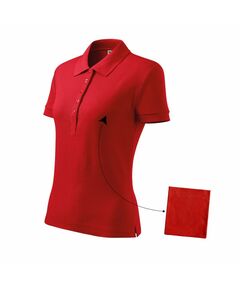 Malfini Cotton polo shirt W MLI-21307 red, Пол: Women, Размер: 2XL