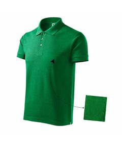 Polo shirt Malfini Cotton M MLI-21216 grass green, Пол: Men, Размер: 3XL