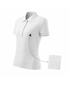 Malfini Cotton polo shirt W MLI-21300 white, Пол: Women, Размер: 2XL