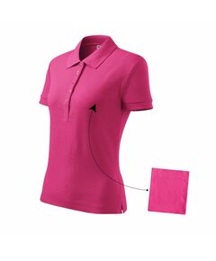 Malfini Cotton polo shirt in purple red, Пол: Women, Размер: 2XL