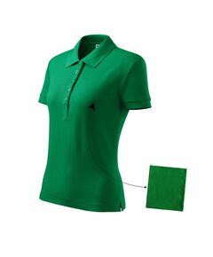 Malfini Cotton polo shirt W MLI-21316 grass green, Пол: Women, Размер: 2XL