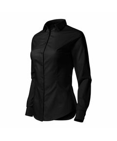 Malfini Style LS W MLI-22901 black shirt, Пол: Women, Размер: 2XL