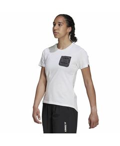 T-shirt adidas TX Pocket Tee W GU8983, Пол: Women, Размер: XS