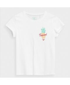 4F Jr T-shirt 4FJSS23TTSHF399 10S, Пол: Kids, Размер: 128 cm