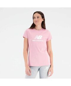 New Balance Essentials Stacked Logo CO HAO W T-shirt WT31546HAO, Пол: Women, Размер: XS