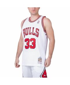 Mitchell & Ness Chicago Bulls NBA Home Swingman Jersey Bulls 97-98 Scottie Pippen M SMJYAC18054-CBUWHIT97SPI, Пол: Men, Размер: xxl