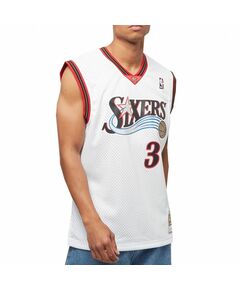 Mitchell & Ness NBA Swingman Home Jersey 76ERS 00 Allen Iverson M SMJYGS18200-P76WHIT00AIV, Пол: Men, Размер: l