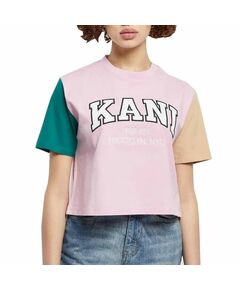 Karl Kani t-shirt Serif Crop Block Tee W 6130859, Пол: Women, Размер: XS