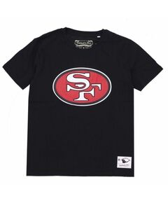 Mitchell & Ness NFL Team Logo Tee San Francisco M 49ERSS BMTRINTL1053-SF4BLCK, Пол: Men, Размер: xl