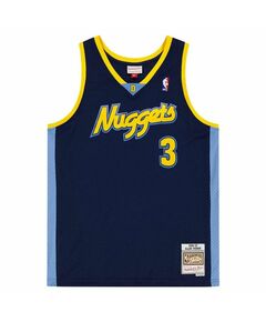 Mitchell & Ness NBA Swingman Denver Nuggets Allen Iverson T-shirt SMJY4205-DNU06AIVASBL, Пол: Men, Размер: l