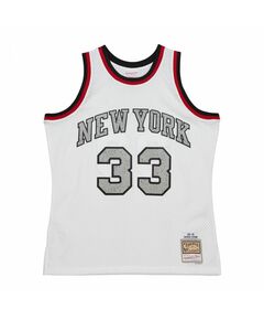 Mitchell & Ness NBA Cracked Cement Swingman Jersey Knicks 1991 Patrick Ewing M TFSM5934-NYK91PEWWHIT, Пол: Men, Размер: l