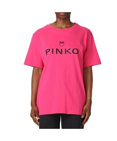 Pinko Logo Scanner T-shirt W 101704A12Y, Пол: Women, Размер: XS