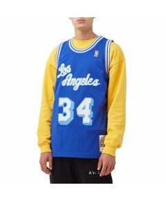 Mitchell & Ness NBA Swingman Los Angeles Lakers Shaquille O'Neal M T-shirt SMJYAC18013-LALROYA96SON, Пол: Men, Размер: m