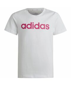 adidas Essentials Linear Logo Cotton Slim Fit Tee Jr IC3150, Пол: Kids, Размер: 128CM