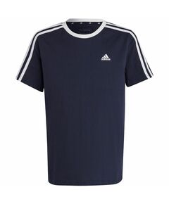 adidas Essentials 3-Stripes Cotton Loose Fit Boyfriend Tee Jr IC3638, Пол: Kids, Размер: 128