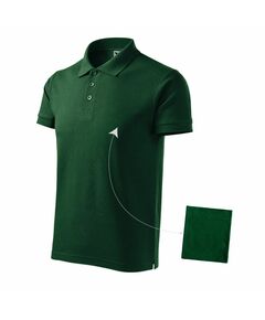 Malfini Cotton M MLI-212D3 polo shirt dark green, Пол: Men, Размер: 3XL