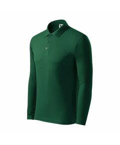 Malfini Pique Polo LS M MLI-221D3 dark green polo shirt, Пол: Men, Размер: 3XL