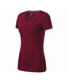 Malfini Action V-neck T-shirt W MLI-70186 garnet, Пол: Women, Размер: 2XL