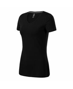 Malfini Action V-neck T-shirt W MLI-70101 black, Пол: Women, Размер: 2XL