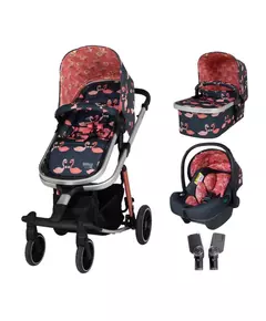 Cosatto CT5328 GIGGLE TRAIL 3в1 PRETTY FLAMINGO бебешка количка