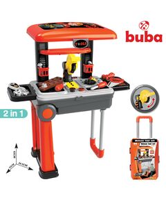 Детска работилница Buba Deluxe tool set 008-922A, Куфар