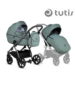 Tutis UNO 5+ бебешка количка 2в1 143 Menta