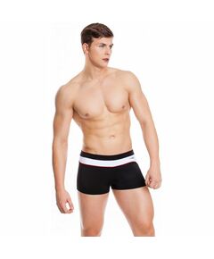 Aqua-Speed Grant M men's swimming shorts black and white 15 410, Пол: Men, Размер: s