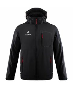 Softshell jacket Alpinus Stenshuvud black BR43371