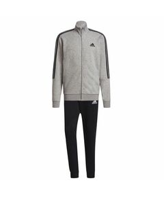 Adidas Essenttials Tracksuit men's tracksuit gray-black GK9975