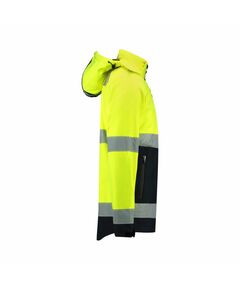 Rimeck Bi-color EN ISO 20471 Softshell Jacket M MLI-T5297 fluorescent yellow