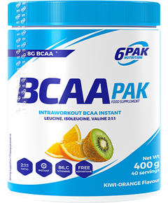 BCAA PAK 2:1:1 Instant, Вкус: Портокал - киви