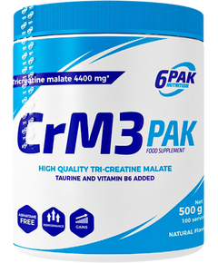 CrM3 PAK (Tri-Creatine Malate + Taurine), Вкус: Натурален