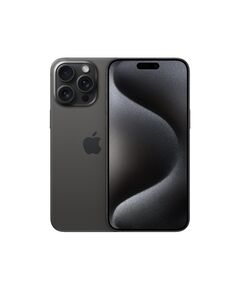 Apple iPhone 15 Pro Max 17 см (6.7") Двойна SIM карта iOS 17 5G UBS тип C 256 GB Титан, Черен