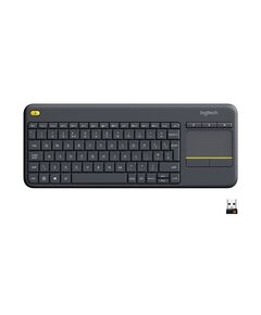 Клавиатура, Logitech Wireless Touch Keyboard K400 Plus Black