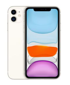 Apple iPhone 11 15,5 см (6.1") Двойна SIM карта iOS 14 4G 128 GB Бяла