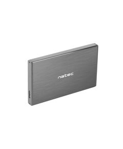 Кутия за твърд диск, Natec External HDD/SSD Enclosure Rhino Go SATA 2.5" USB 3.0 B NKZ-0941lack