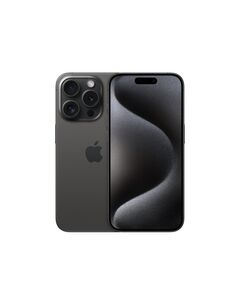 Apple iPhone 15 Pro 15,5 см (6.1") Двойна SIM карта iOS 17 5G UBS тип C 128 GB Титан, Черен