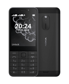 Мобилен телефон Nokia 230 (2024), Черен