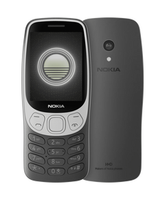 Мобилен телефон Nokia 3210 4G 2024, Grunge Black